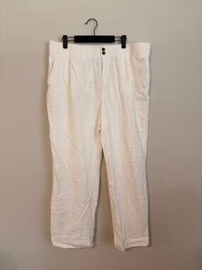 Marine Layer Elle Stretch Linen Pants